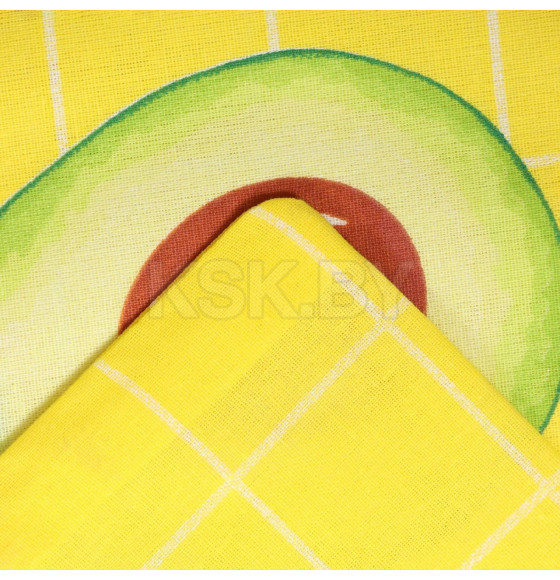Постельное бельё LoveLife 1,5 сп Avocado 153х215см, 145х220см, 50х70см-2шт, хлопок, бязь, 125г/м2 (10404333) 