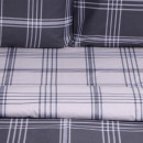 Постельное бельё LoveLife евро Square gray, 200х217см, 225х240см, 50х70см-2шт, сатин, хлопок 125г/м (10277912) 