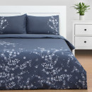 Постельное бельё Этель 1,5 сп Floral print, 143х215 см, 150х214 см, 50х70 см 2 шт, поплин (9947016) 