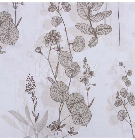 Постельное бельё Этель 2сп Dried flowers, 175х215см, 200х220см, 50х70см-2 шт, бязь, 125 г/м2 (10389629) 