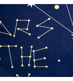 Постельное бельё Этель 1,5 сп "Stars in the sky" 143х215 см, 150х214 см, 50х70 см -1 шт, 100% хлопок, бязь