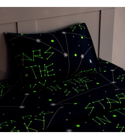 Постельное бельё Этель 1,5 сп "Stars in the sky" 143х215 см, 150х214 см, 50х70 см -1 шт, 100% хлопок, бязь