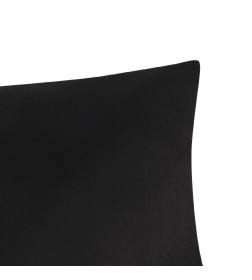 Наволочка Этель "Jet black" 50х70 см, 100% хлопок, мако-сатин, 114г/м2