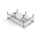 Каркас  Cersanit Joanna 160