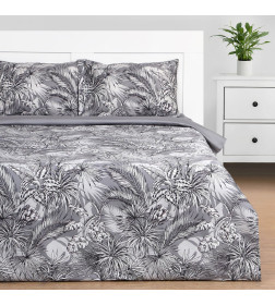 Постельное бельё Этель дуэт Tropical vibes, 143х215 см - 2 шт, 220х240 см, 50х70 см -2 шт, мако-сатин 114г/м2