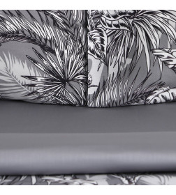 Постельное бельё Этель дуэт Tropical vibes, 143х215 см - 2 шт, 220х240 см, 50х70 см -2 шт, мако-сатин 114г/м2