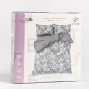 Постельное бельё Этель дуэт Tropical vibes, 143х215 см - 2 шт, 220х240 см, 50х70 см -2 шт, мако-сатин 114г/м2 (9355451) 