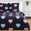 Постельное бельё Этель евро Romance, 200х217см, 220х240см, 70х70см-2 шт, бязь, 125 г/м2 (9743698) 