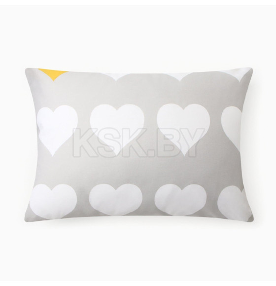 Наволочка Этель Heart 50*70 ± 3 см, 100% хлопок, бязь 125 г/м² 10801816 (10801816) 