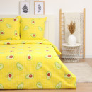 Постельное бельё LoveLife 1,5 сп Avocado 153х215см, 145х220см, 70х70см-2шт, хлопок, бязь, 125г/м2 (10404332) 