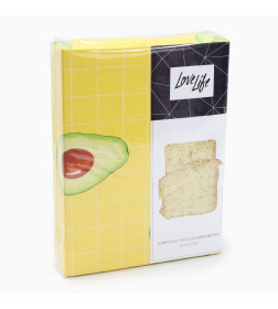 Постельное бельё LoveLife 1,5 сп Avocado 153х215см, 145х220см, 70х70см-2шт, хлопок, бязь, 125г/м2