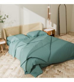 Постельное бельё Этель Дуэт Green paradise 143х215-2шт, 215х240, 50х70+3-2 шт, мако-сатин, 114г/м2