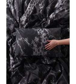 Комплект постельного белья LoveLife дуэт Gray marble 143*215см-2шт,215*240см,50*70см-2шт, микрофибра,100%п/э 10848585