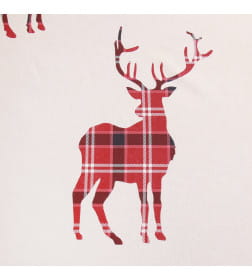Простыня на резинке Этель Scottish deer 160х200х25, 100% хлопок, поплин 125г/м2