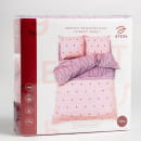 Постельное бельё «Этель» 2 сп Violet love 175*215 см, 200*220 см, 70*70 см - 2 шт (4710602) 