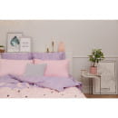Постельное бельё «Этель» 2 сп Violet love 175*215 см, 200*220 см, 70*70 см - 2 шт (4710602) 