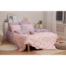 Постельное бельё «Этель» 2 сп Violet love 175*215 см, 200*220 см, 70*70 см - 2 шт (4710602) 
