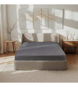 Простыня Этель Quiet shade 160*200*25 см, жатый хлопок, 140 гр/м2, 100% хлопок 10836419