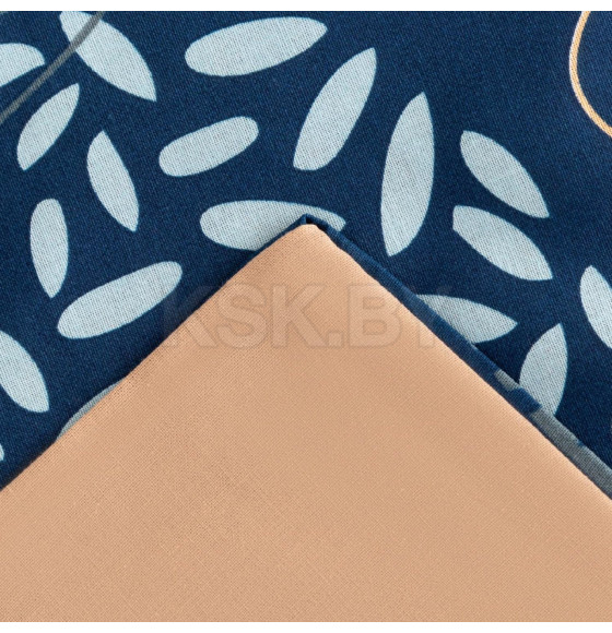 Постельное белье Этель 2 сп Leaves (вид 2) 175*215 см, 200*220 см,70*70 см-2 шт (6881621) 