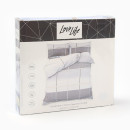Постельное бельё LoveLife евро Linear comfort 200х217см, 225х240см, 50х70см-2шт, хлопок, сатин, 125г/ (10416708) 