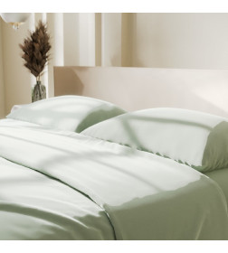Постельное бельё LoveLife евро "Green tea" 200х215 см, 225х240 см, 50х70± 3 см-2 шт, микрофибра 85 гр