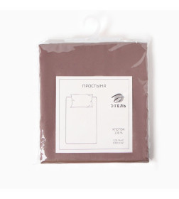 Простыня Этель Twilight Mauve 200*215, 100% хлопок, мако-сатин, 114г/м2 9933782