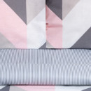Постельное бельё Этель 2 сп Pink illusion 175х215 см, 200х220 см, 70х70 см - 2 шт, бязь 125 г/м2 (7533788) 
