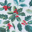 Постельное бельё «Этель» 1.5 сп Winter berries 143х215 см,150х214 см, 70х70 см 2 шт, поплин (9823924) 