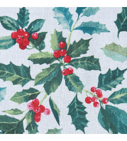 Постельное бельё «Этель» 1.5 сп Winter berries 143х215 см,150х214 см, 70х70 см 2 шт, поплин