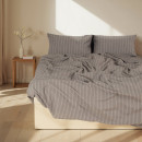 Постельное бельё SL Home Cotton line 2 сп 180*220см, 240*225 см, 50*70-2шт, цв.серый, 100% хлопок (10831069) 