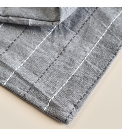 Постельное бельё SL Home Cotton line 2 сп 180*220см, 240*225 см, 50*70-2шт, цв.серый, 100% хлопок