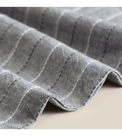 Постельное бельё SL Home Cotton line 2 сп 180*220см, 240*225 см, 50*70-2шт, цв.серый, 100% хлопок