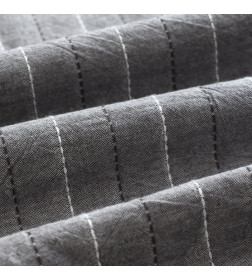 Постельное бельё SL Home Cotton line 2 сп 180*220см, 240*225 см, 50*70-2шт, цв.серый, 100% хлопок