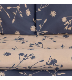 Постельное белье Этель евро «Flowers» 200*217 см,220*240 см,70*70 см -2 шт.