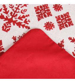 Постельное бельё «"Этель"» 2 сп Christmas sketch 175х215 см, 200х220 см,70х70 см -2 шт, поплин
