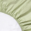 Простыня на резинке LoveLife Young grass 160*200+25 см, сатин, 125г/м² 10366237 (10366237) 