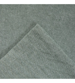 Постельное бельё Этель Denim 1.5 сп, 155х210см, 160х240см, 50х70-2шт, цвет оливковый, жатый хлопок, 140гр/