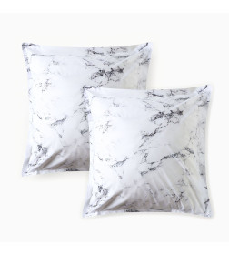 Комплект наволочек "Этель" Marble 70*70+3 см , 100% хлопок, перкаль (300 нитей) 10683003