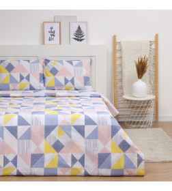 Постельное бельё LoveLife евро "Зазеркалье" 225х215см, 240х220см, 50х70см-2шт, хлопок, бязь, 125г/м2
