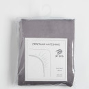 Простыня на резинке Grey sky 180х200х25 см, 100% хлопок, мако-сатин, 114г/м2 (9144602) 