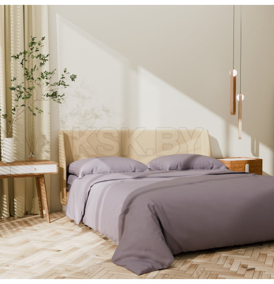 Постельное бельё Этель Дуэт Grey sky 143х215-2шт, 215х240, 50х70+3-2 шт, мако-сатин, 114г/м2 (9144565) 