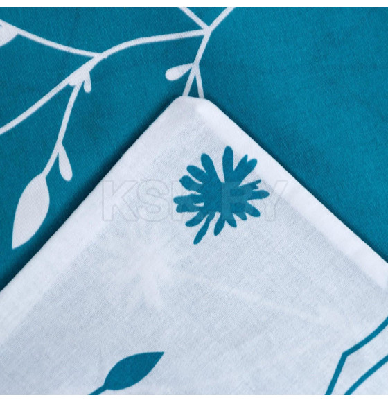Постельное белье Этель 2 сп Flowers (вид 2) 175*215 см, 200*220 см,70*70 см -2 шт (5424332) 