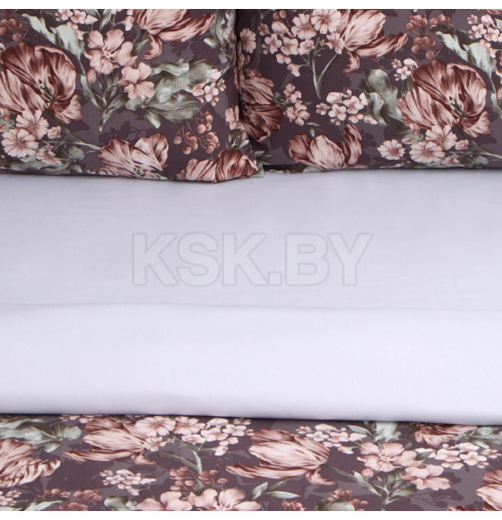 Постельное бельё LoveLife евро Autumn 200х220см,225х240см,50х70см-2шт, жатка, 100% п/э, 100гр/м2 (10322845) 