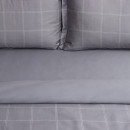 Постельное бельё Этель 1,5 сп Cage: grey, 143х215 см, 150х215 см, 50х70+3 см-2 шт, мако-сатин, 114г/м2 (10060102) 