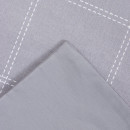 Постельное бельё Этель 1,5 сп Cage: grey, 143х215 см, 150х215 см, 50х70+3 см-2 шт, мако-сатин, 114г/м2 (10060102) 