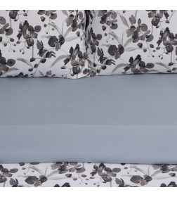 Постельное бельё LoveLife 2сп Flowers 175х215см,200х240см,50х70см-2шт, жатка, 100% п/э, 100гр/м2