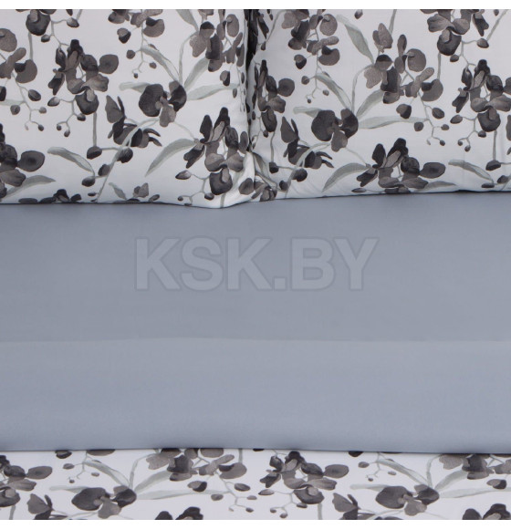 Постельное бельё LoveLife 2сп Flowers 175х215см,200х240см,50х70см-2шт, жатка, 100% п/э, 100гр/м2 (10322839) 