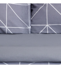 Постельное бельё Этель дуэт Night haze 143х215 см - 2 шт, 220х240 см, 70х70 см -2 шт