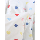 Постельное бельё «Этель» Дуэт Сolored Hearts 143×215 см-2 шт., 220×240 см, 70×70 см-2 шт., поплин 125 г/м², хлопок 100% (10706927) 