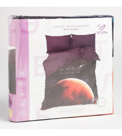 Постельное бельё "Этель" 1.5 сп Red planet 143*215см, 160*240 см, 50*70 см - 2 шт